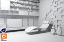C4Donly.com - Living Room 3D Model - Cinema 4D & Corona